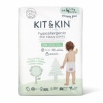 Scutece hipoalergenice Eco Kit&Kin Pull Up Maxi marimea 4, 9-15 kg 22 buc