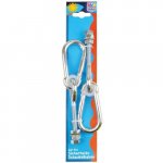 Set 2 carlige metalice pentru leagan tip O