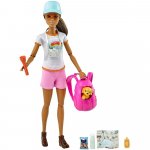 Set Barbie by Mattel Wellness and Fitness papusa cu figurina si accesorii