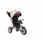 Tricicleta multifunctionala 4 in 1 Speedy Air scaun rotativ Ivory&Black