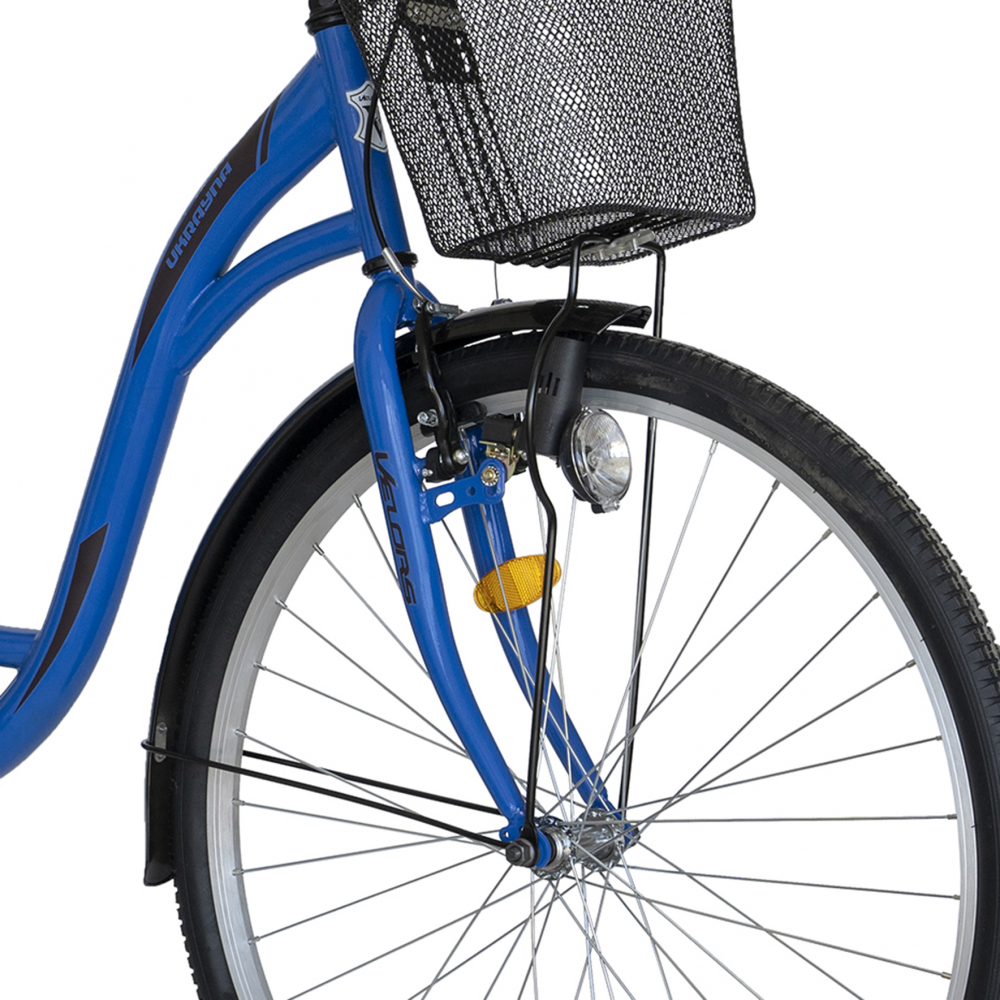 Bicicleta City 28 inch Velors Ukraina CSV2894F albastru negru - 6