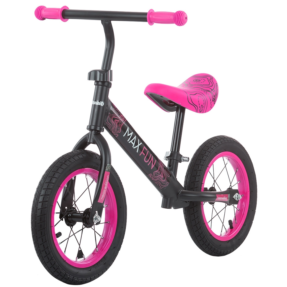Bicicleta fara pedale Chipolino Max Fun pink - 1