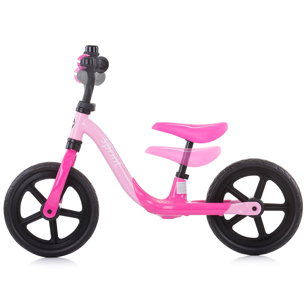 Bicicleta fara pedale Chipolino Sprint pink CHIPOLINO imagine noua