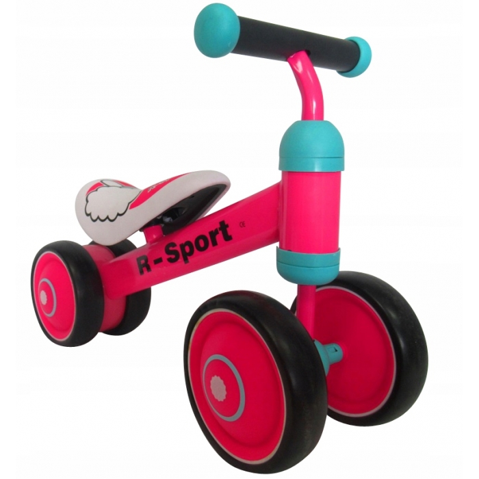 Bicicleta fara pedale R-Sport R12 Roz