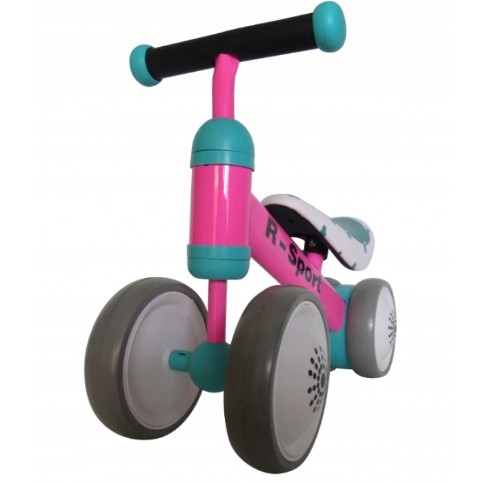 Bicicleta fara pedale R-Sport R14 Roz