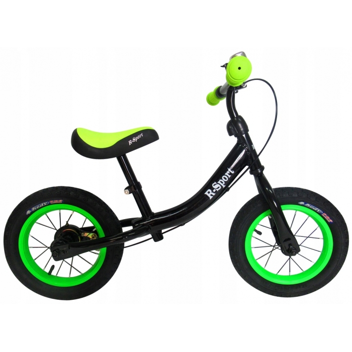 Bicicleta fara pedale R-Sport R3 verde-negru - 1