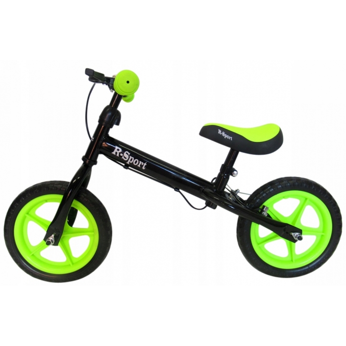 Bicicleta fara pedale R-Sport R4 verde-negru - 1