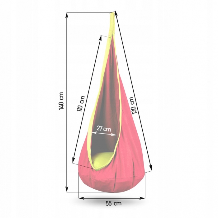 Leagan suspendat Kokon Neo-Sport Rosu - 1 | YEO