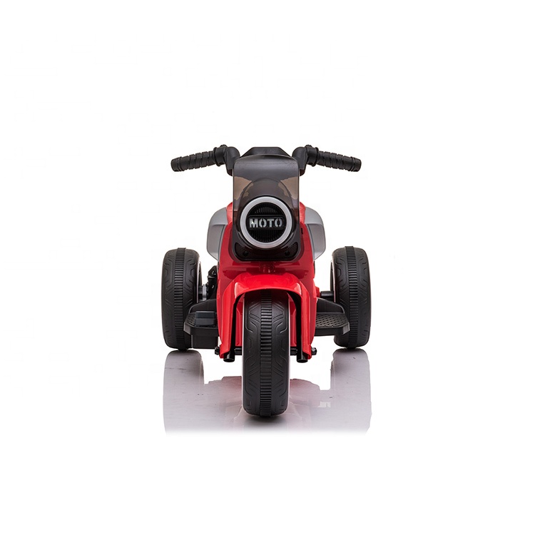 Motocicleta electrica cu scaun din piele si roti EVA Nichiduta Moto Red - 1