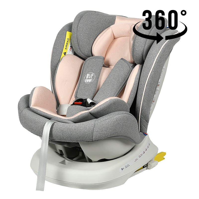 Scaun auto Tweety Plus Deluxe Buf Boof Pink cu isofix rotativ 360 grade 0-36 kg 0-36 imagine 2022 protejamcopilaria.ro
