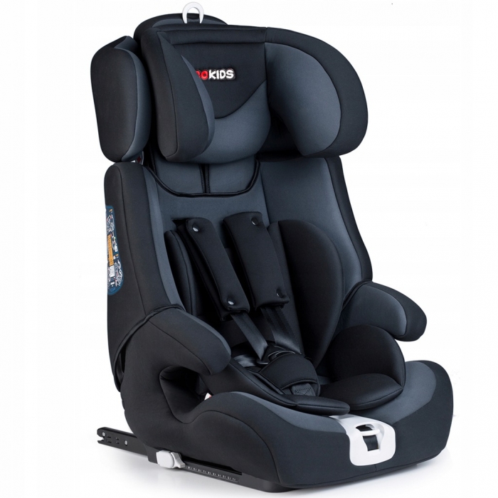 Scaun auto 9-36 Kg cu isofix Ricokids Zebo Graphite
