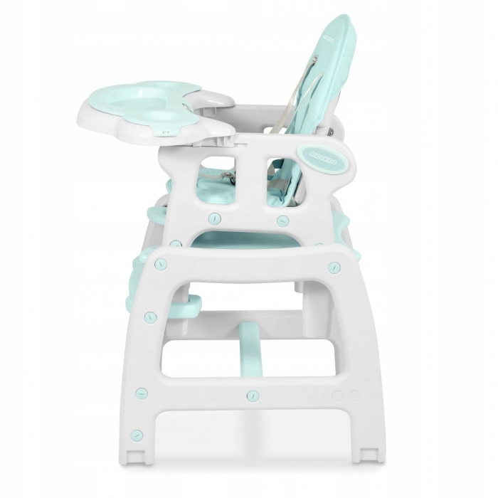 Scaun de masa 5 in 1 Ricokids Sinco Turcoaz - 1 | YEO