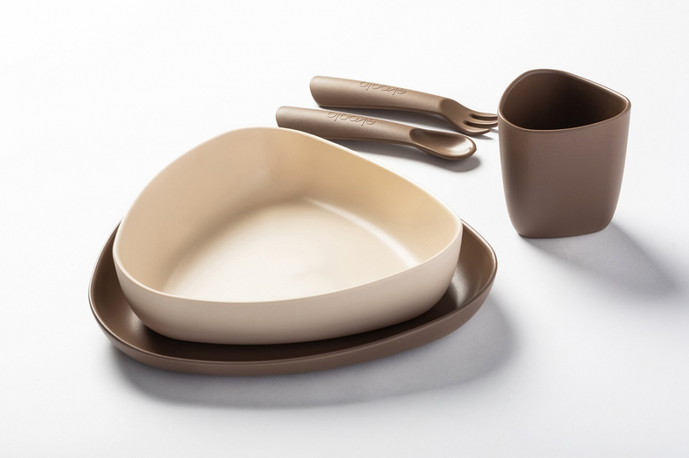 Set de masa Prima Pappa eKoala BIOplastic brown - 1 | YEO