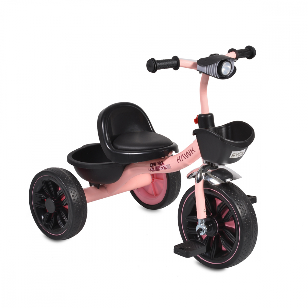 Tricicleta pentru copii Byox Hawk Pink Byox imagine noua responsabilitatesociala.ro