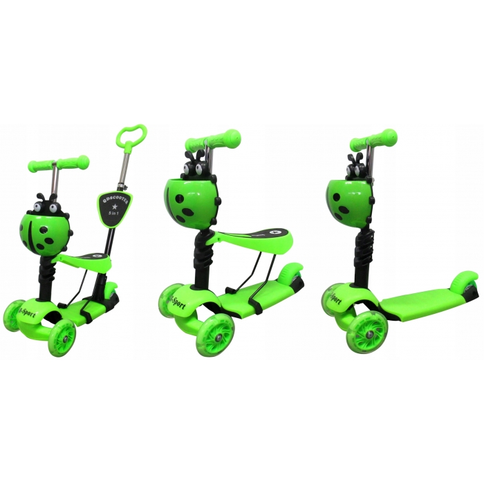 Trotineta 5 in 1 R-Sport H3 verde