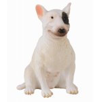 Figurina Caine Bull Terrier femela Collecta