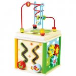 Jucarie de dexteritate Cub cu activitati 5 in 1