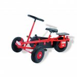 Tricicleta cu pedale Dino Cars Baby rosu