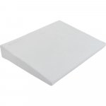 Perna cu plan inclinat KikkaBoo cu spuma de memorie 60x45x9 cm Velvet Grey