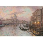 Puzzle fosforescent Schmidt Thomas Kinkade In the Streets of Venice 1.000 piese