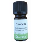 Ulei esential de citronella (cympbopogon nardus) pur bio 5ml Armina