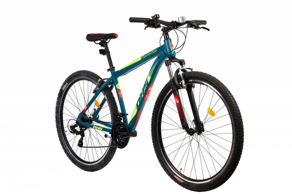 Bicicleta Mtb Terrana 2923 – 29 inch L Verde DHS imagine noua responsabilitatesociala.ro
