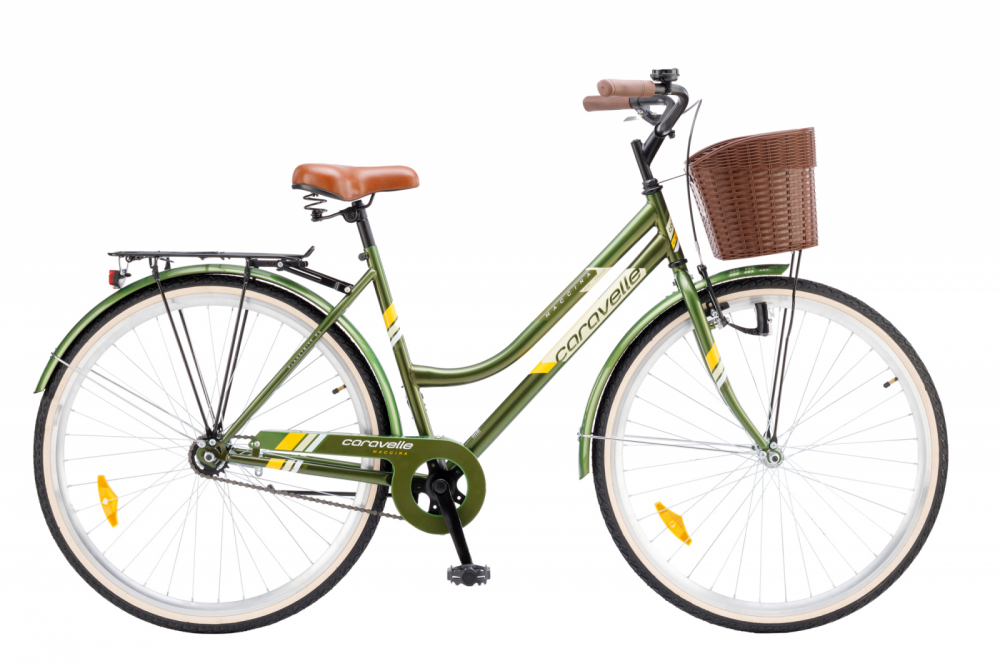Bicicleta oras Maccina Caravelle 28 inch verde Bicicleta imagine 2022 protejamcopilaria.ro
