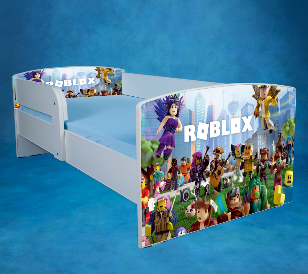 Patut Roblox 160x80 cu saltea, fara sertar