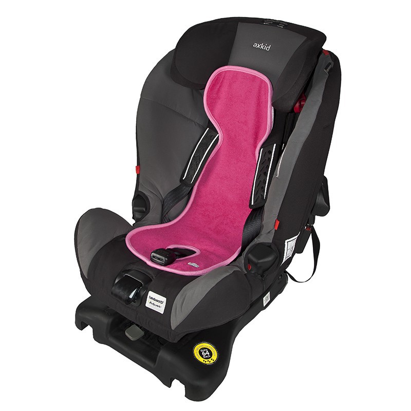 Protectie antitranspiratie scaun auto 0-9 kg dark pink EKO imagine noua
