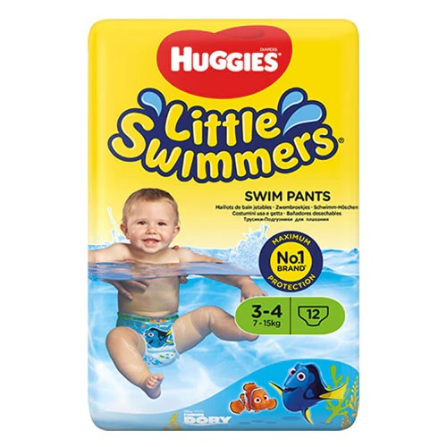 Scutece-chilotel pentru apa Huggies Little Swimmers 3-4 7-15 Kg 12 buc Igiena Si Ingrijire