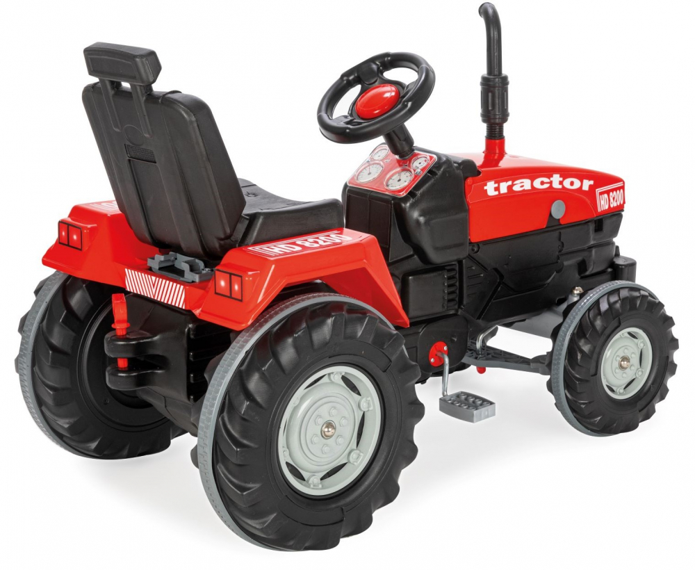 Tractor Cu Pedale Pentru Copii Operated Red