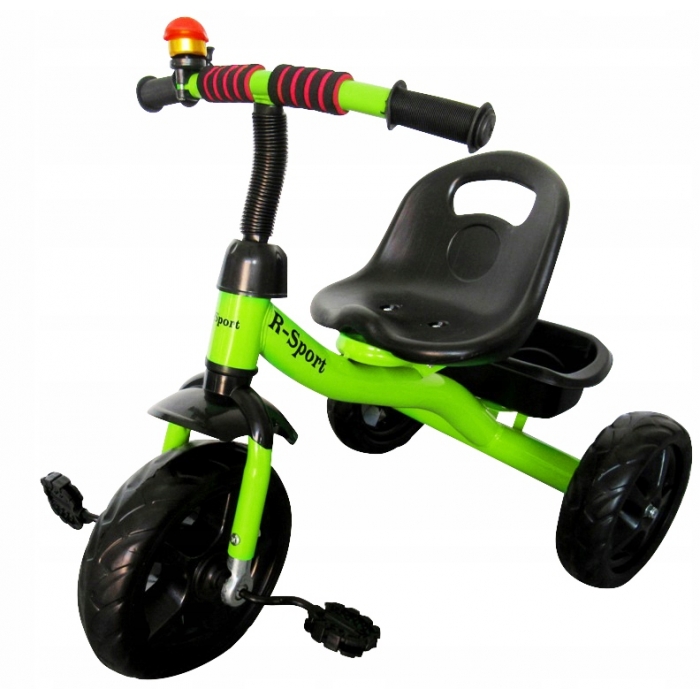 Tricicleta cu pedale R-Sport T1 verde