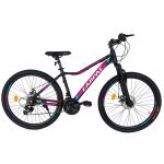 Bicicleta MTB-HT schimbator Shimano 21 viteze 26 inch Cadru Aluminiu Carpat CSC26/52A negru cu mov