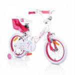 Bicicleta pentru fetite Byox Princess White 16 inch