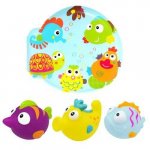 Carticica moale de baie cu 3 jucarii Ocean Escabbo 37040