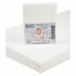 Cearsaf din Jersey cu elastic Eko 140x70 cm white