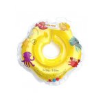Colac de gat pentru bebelusi Babyswimmer galben 0-24 luni
