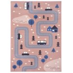 Covor copii & tineret Adventures roz 80x150
