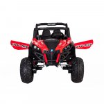 Masinuta electrica cu doua motoare si telecomanda Moni Superstar Red