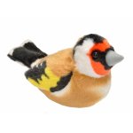 Jucarie plus pasare cu sunet sticlete European Goldfinch