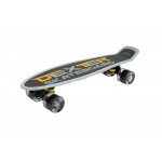 Set Skateboard cu casca cotiere si genunchiere Toyz Dexter Gri