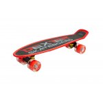 Set Skateboard cu casca cotiere si genunchiere Toyz Dexter Rosu