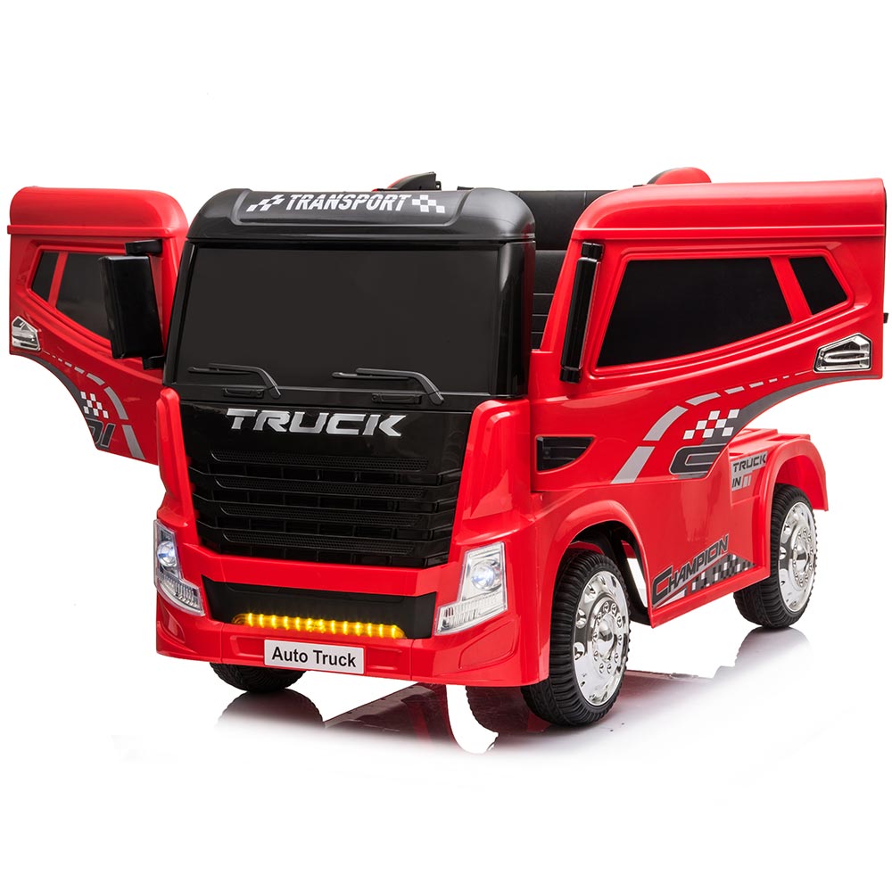 Autocamion Tir electric pentru copii rosu - 3