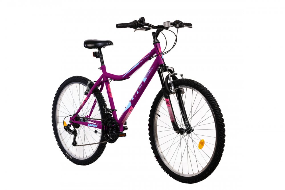 Bicicleta Mtb Terrana 2604 violet 26 inch DHS imagine noua
