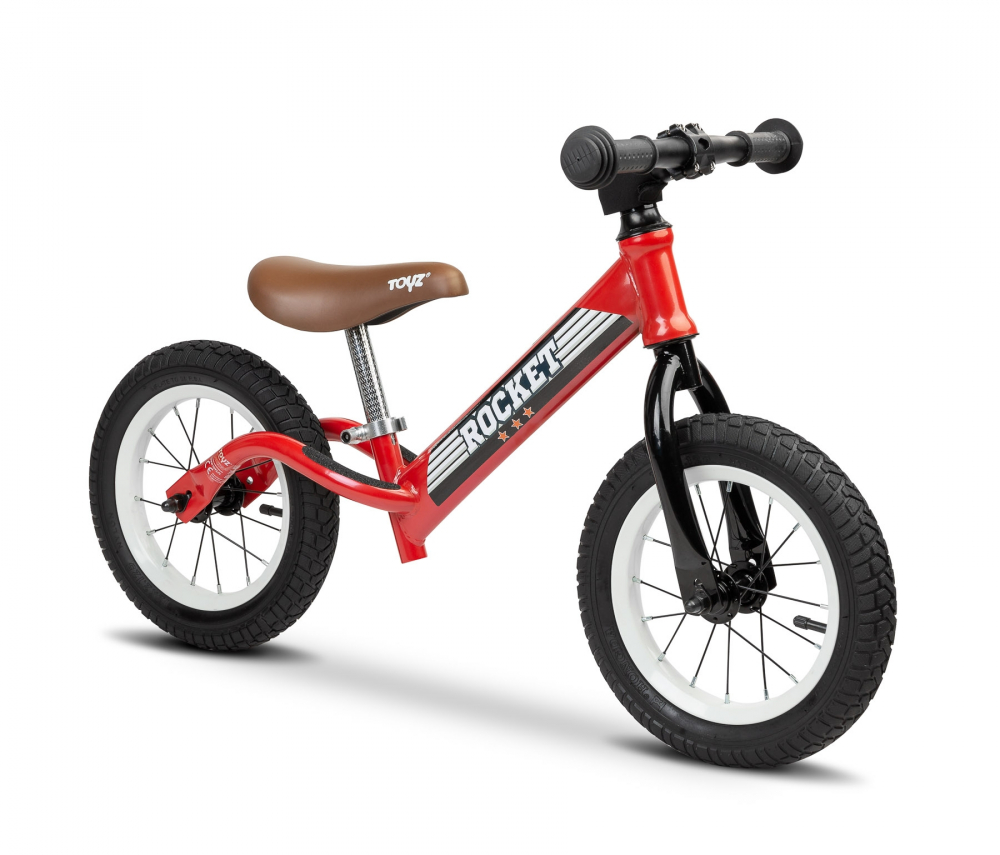 Bicicleta fara pedale Toyz ROCKET Red - 2