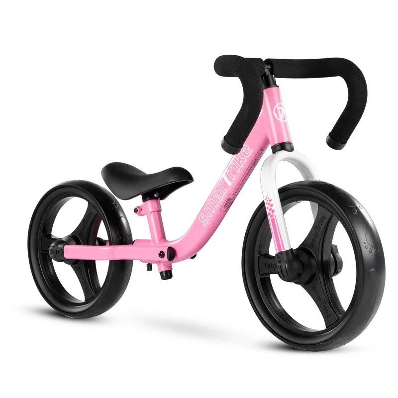 Bicicleta pliabila fara pedale Balance Bike Folding SmarTrike Pink Balance imagine 2022 protejamcopilaria.ro
