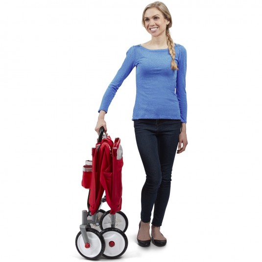 Carucior pliabil de tractat cu baldachin Radio Flyer EZ Fold Wagon - 2 | YEO