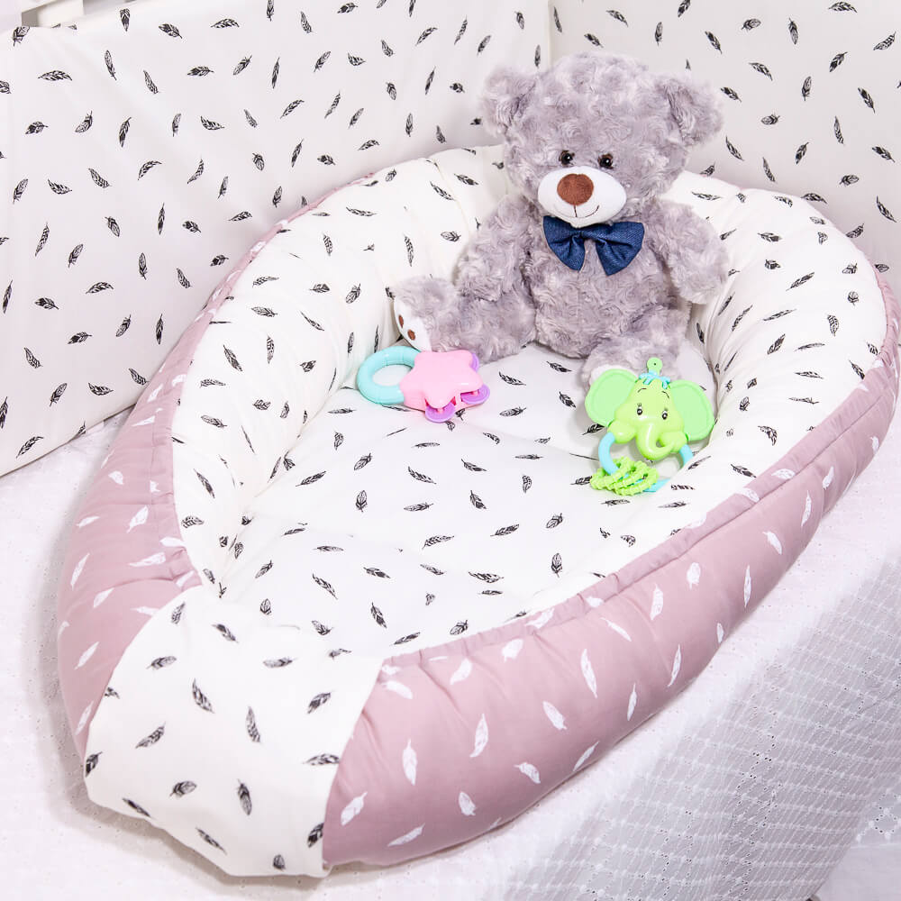 Culcus babynest feathers pink