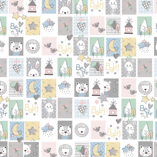 Culcus babynest grey kitty