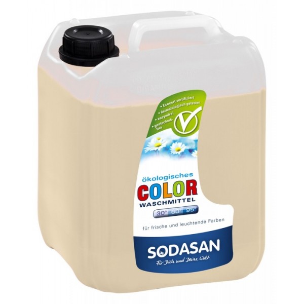 Detergent bio lichid color Lime 5L Sodasan Articole imagine noua responsabilitatesociala.ro